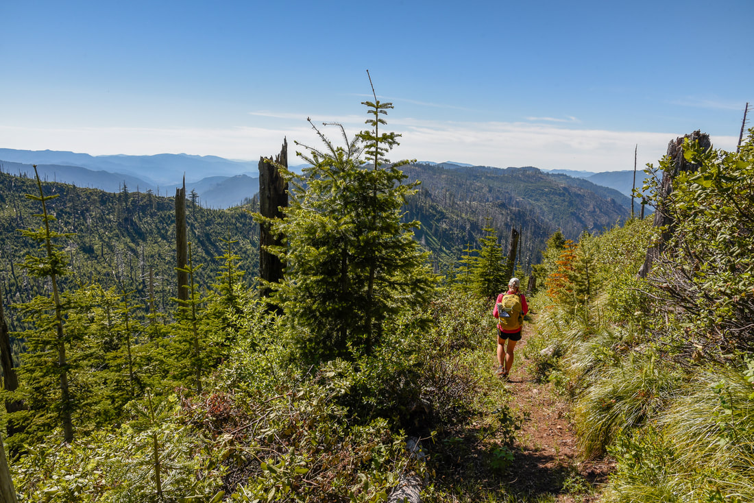 Eugene to Crest Trail Bunchgrass Ridge section