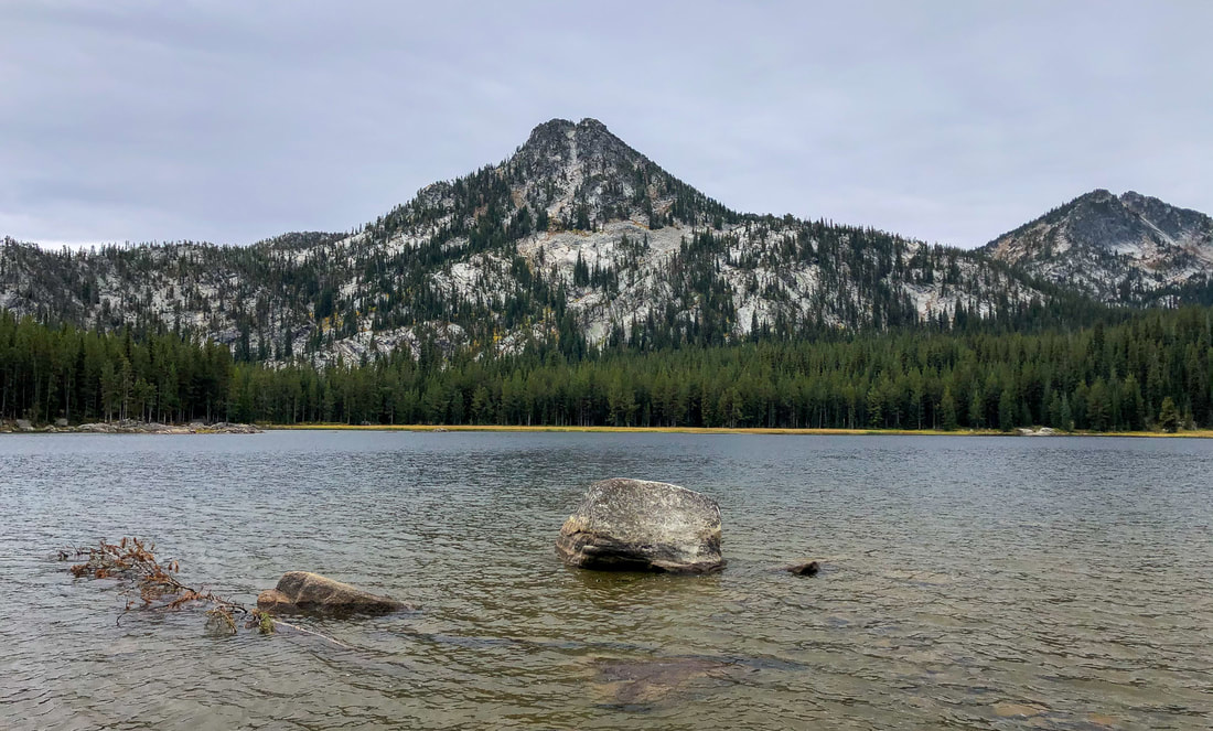 Anthony Lake and Gunsight Mountain