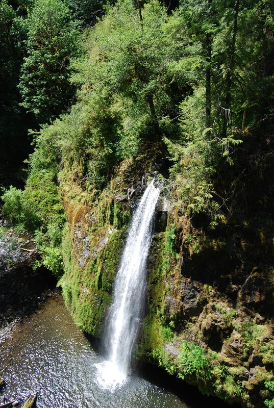 Drift Creek Falls prior to 2010