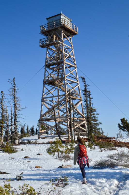 Black Butte fire lookout tower