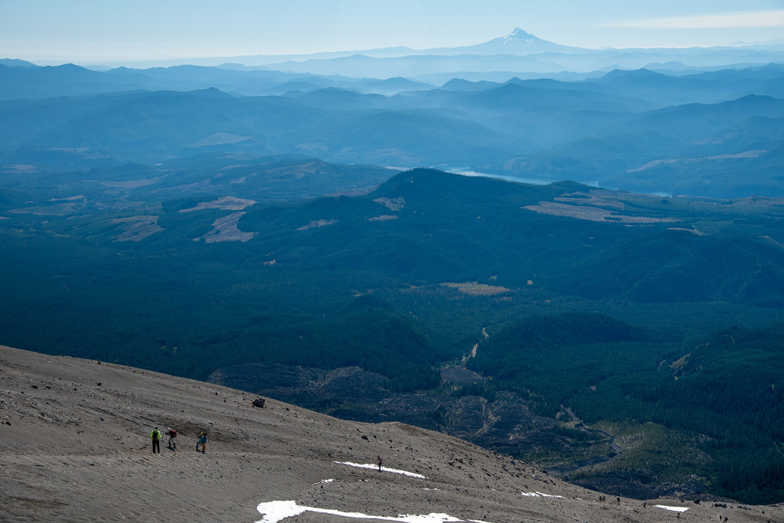 Mount Hood from Helens summit