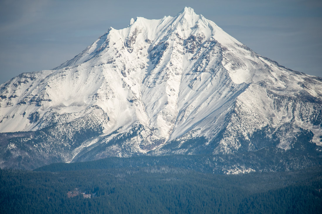 Mount Jefferson from Scar Mountain summit