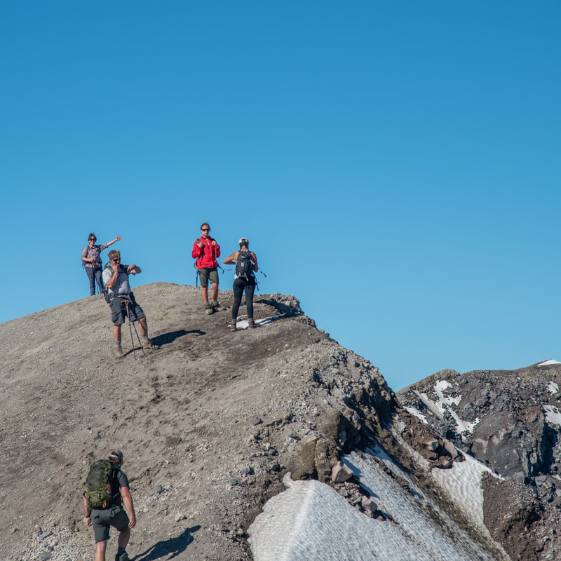 Mount St. Helens summit