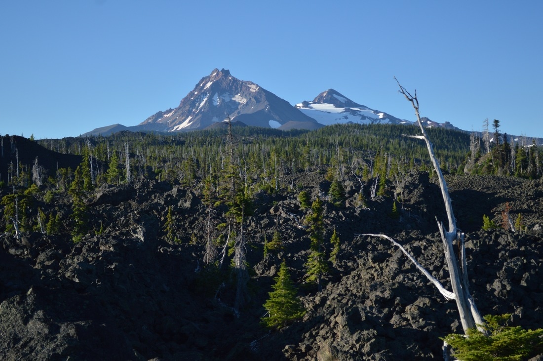 North and Middle Sister Pacific Crest Trail Oregon