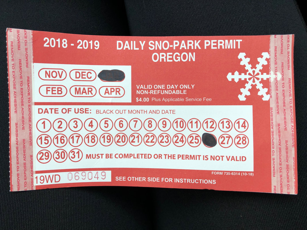 Oregon sno park permits