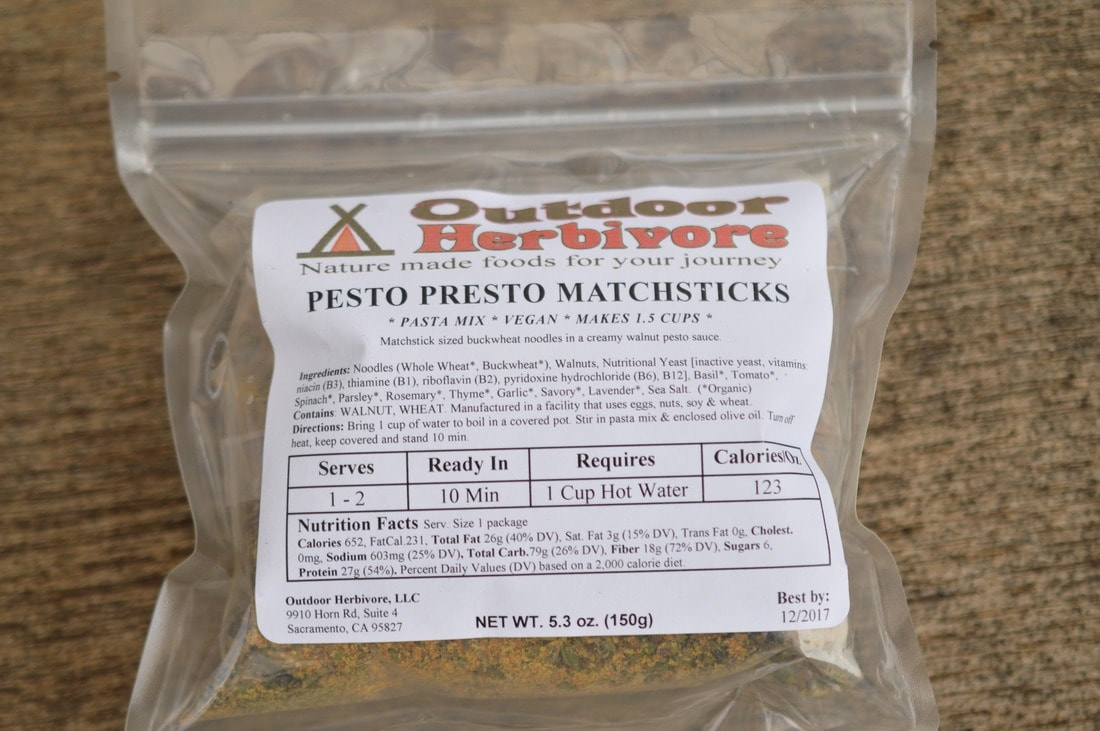 Outdoor Herbivore Pesto Presto Matchsticks