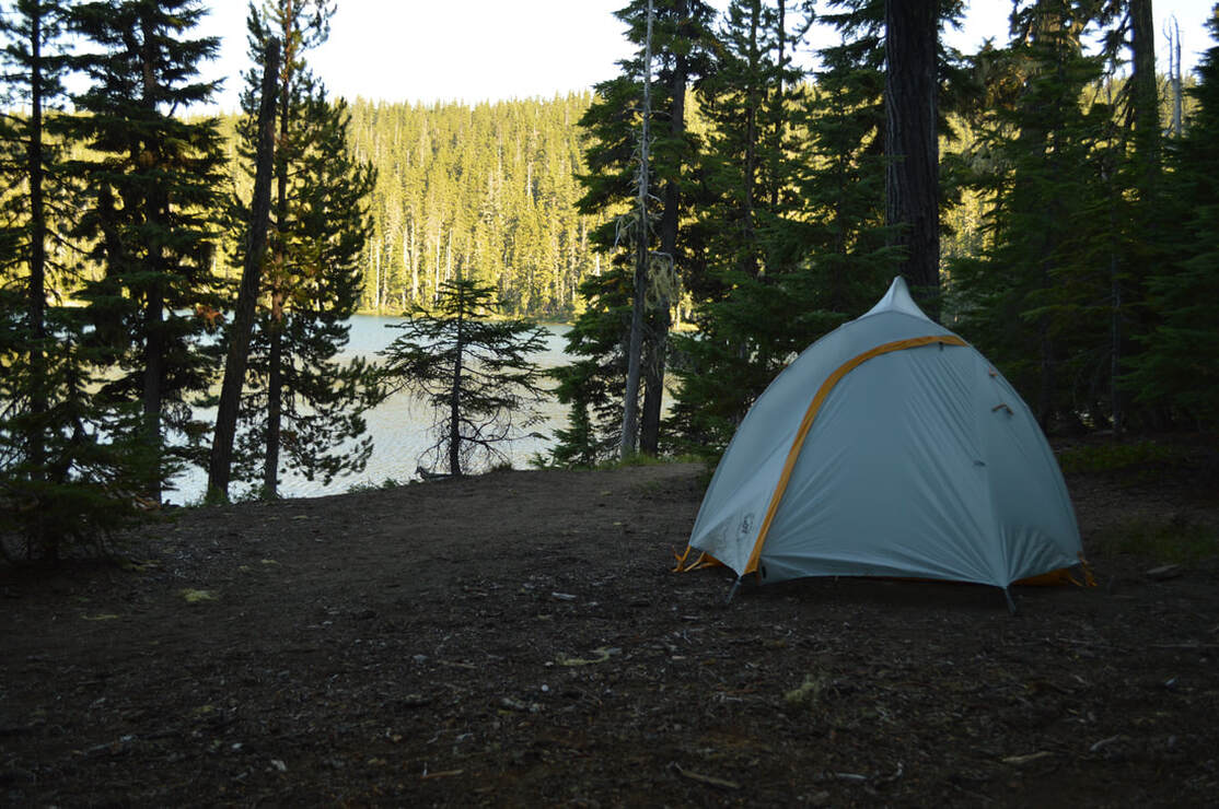 Big Agnes Fly Creek UL2 at Bobby Lake Pacific Crest Trail Oregon