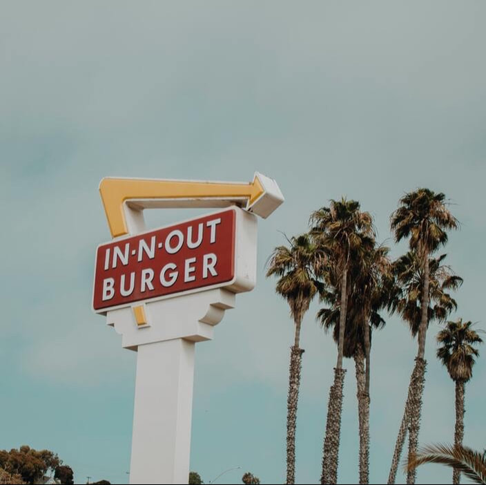 In-N-Out sign in California