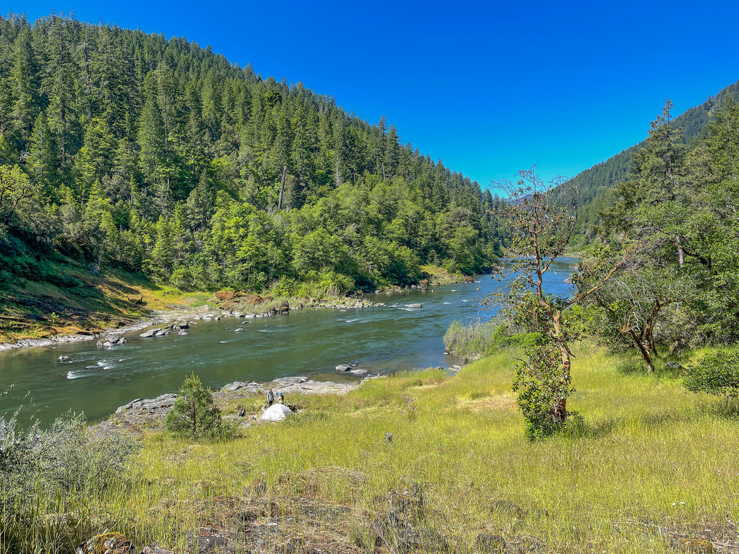 Rogue River Trail campsites