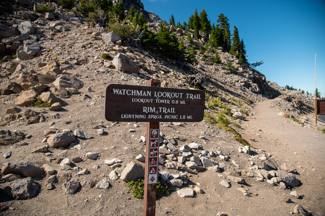 The Watchman Trail sign