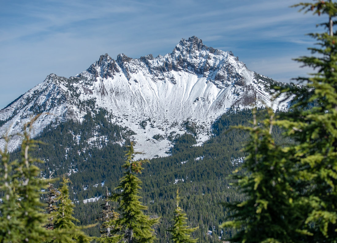 Three Fingered Jack from Maxwell Butte