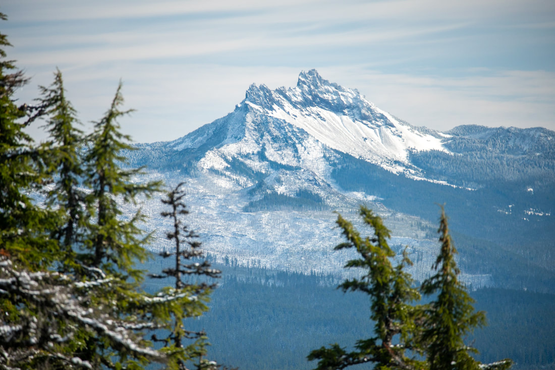 Three Fingered Jack from Trappers Butte