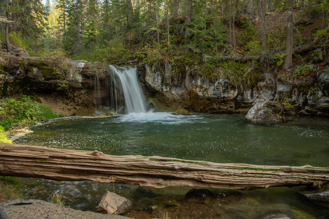 Falls along Paulina Creek, best Oregon waterfall hike