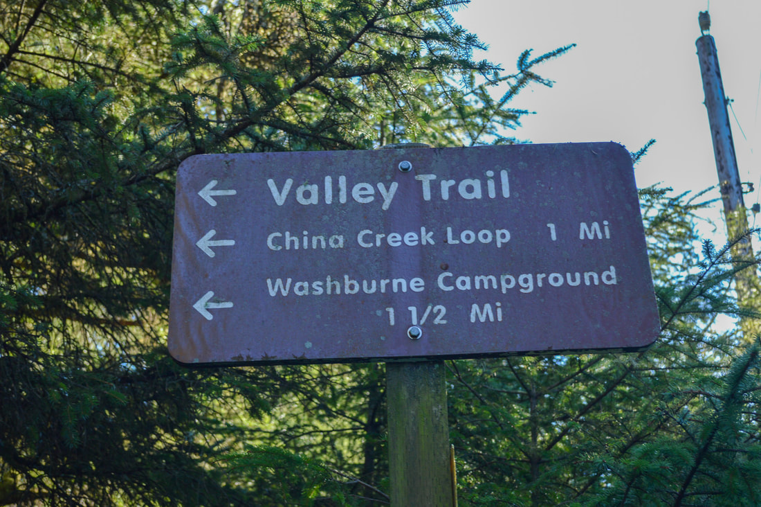 Valley Trail sign