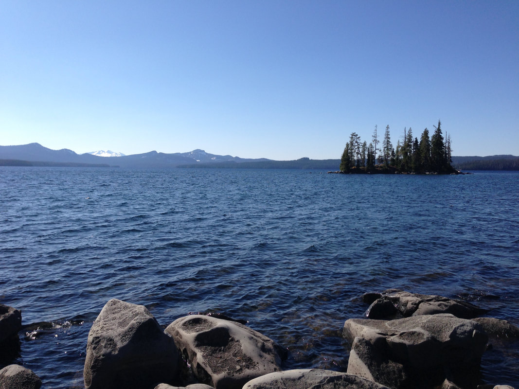 View from Waldo Lake Shore