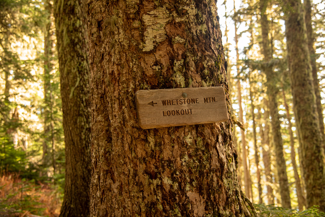 Whetstone Trail sign